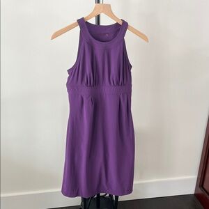 Athleta Purple Sleeveless Athletic Dress